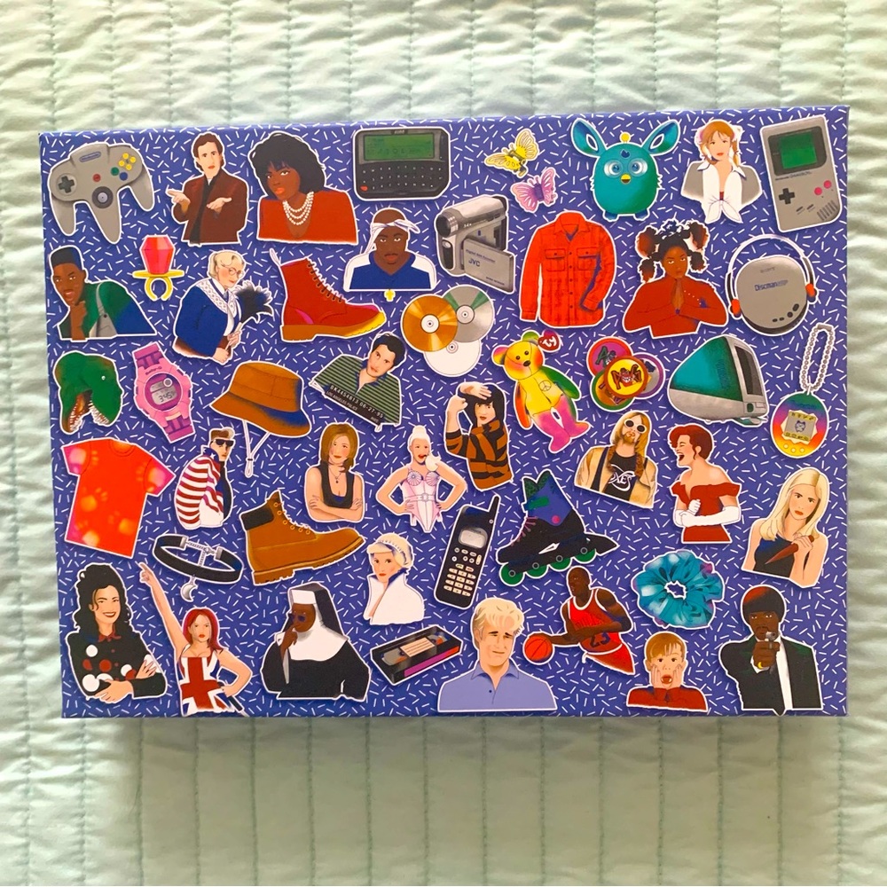 90s Icons 500 Piece Jigsaw Puzzle